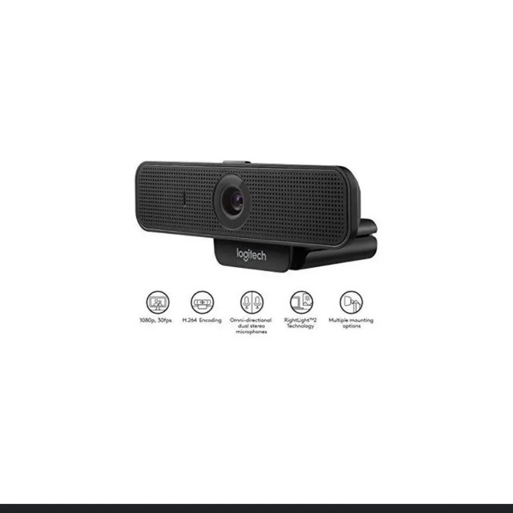 Logitech SEALED! NIB! C-925E Webcam HD 1080/30fps Video Calling. R2S!!